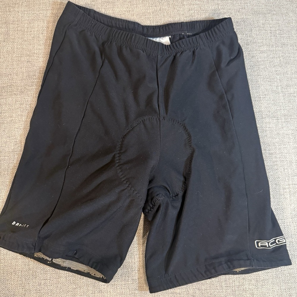 Nike ACG Cycling Shorts Mens L Black Padded Bike Shorts Outdoor Athletic